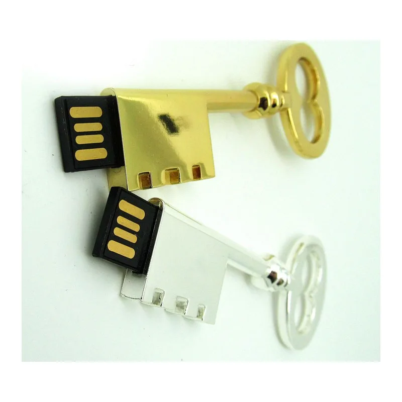 Металлический флеш-накопитель usb 2 0 4 ГБ 16 8 100% реальная емкость серебристый и