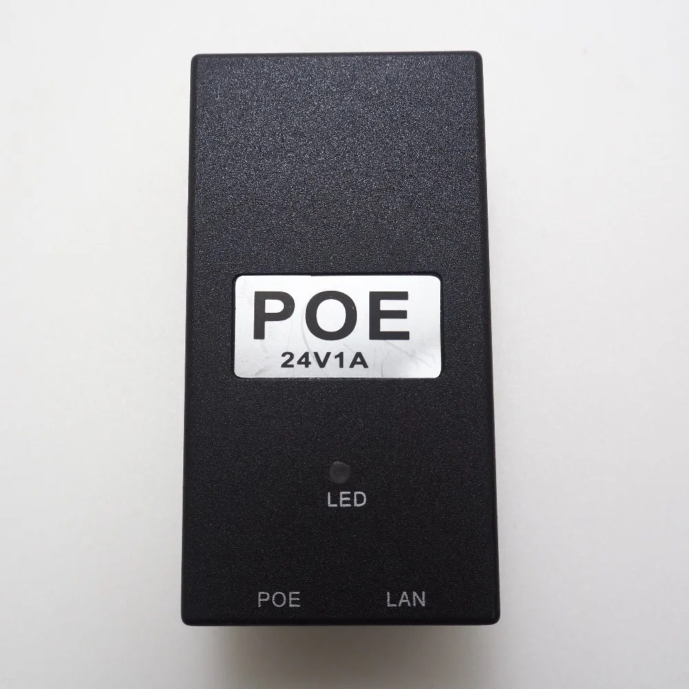 Настенный адаптер 24V1A 15 4 вт POE инжектор CCTV Ethernet IP камера телефон блок питания