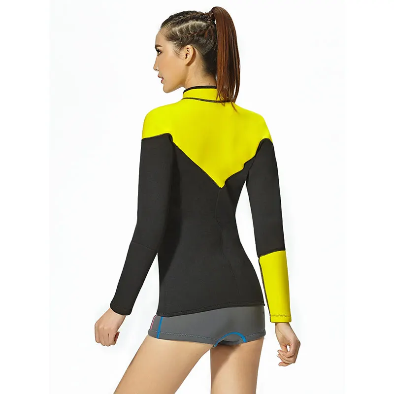 Женский костюм двойка Hisea 2 5 мм с длинным рукавом неопрен защитой от