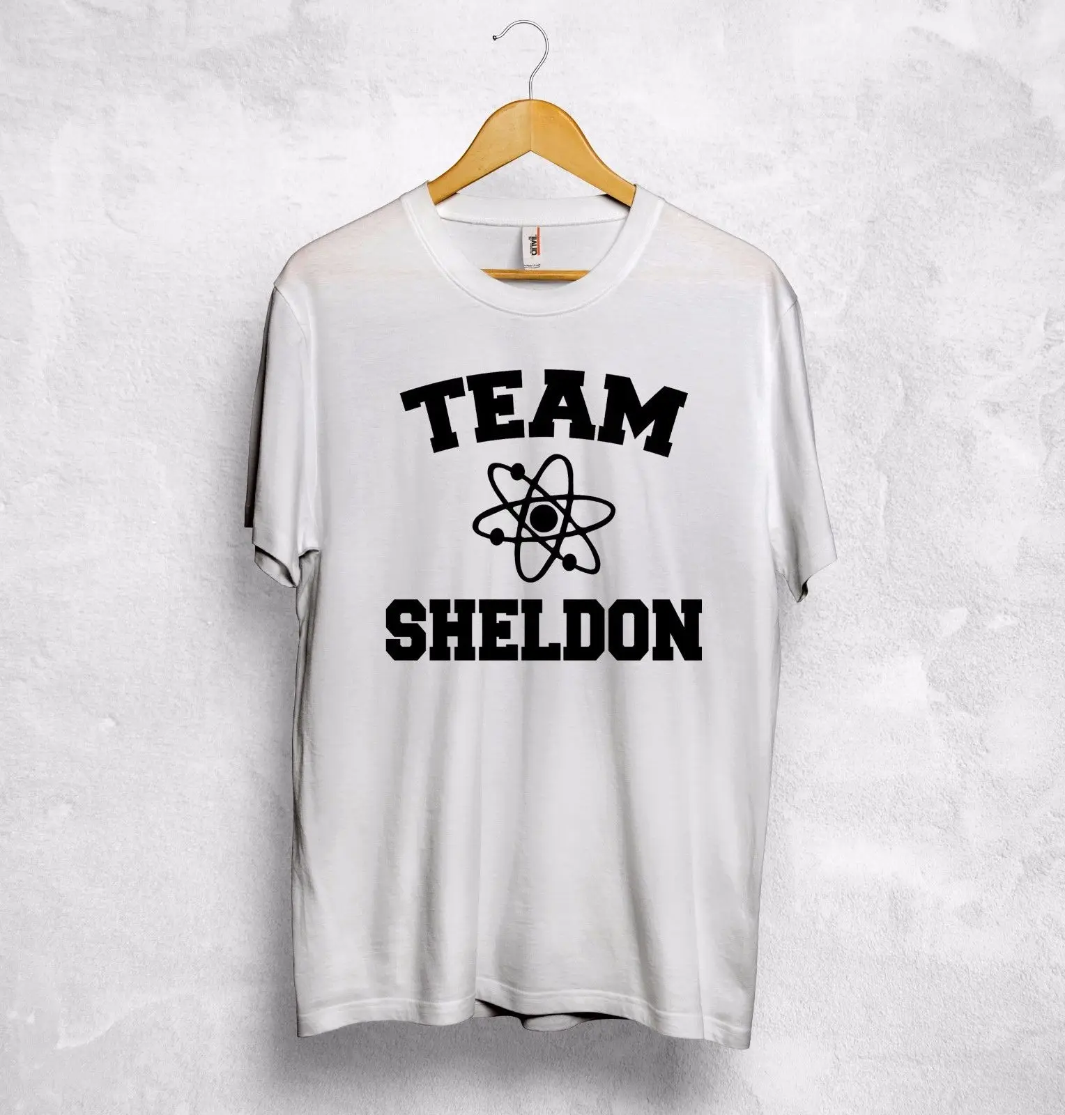 Футболка с надписью Team Sheldon Cooper топ Nerd Geek The Big Bang Theory Penny Leonard Gift бесплатная
