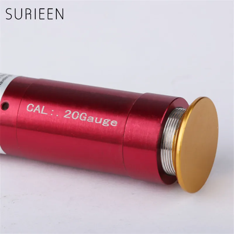 SURIEEN охотничий 20GA Red Dot лазерный прицел тактический картридж 20 Калибр лазерный прицел Boresighter Калибр винтовки/пистолет