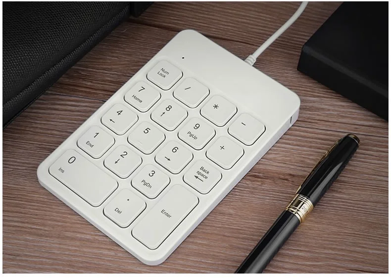 B O W HW157 Rechageable Bluetooth Беспроводная/2,4G Беспроводная 18 клавишная портативная цифровая клавиатура для ноутбука, настольного компьютера