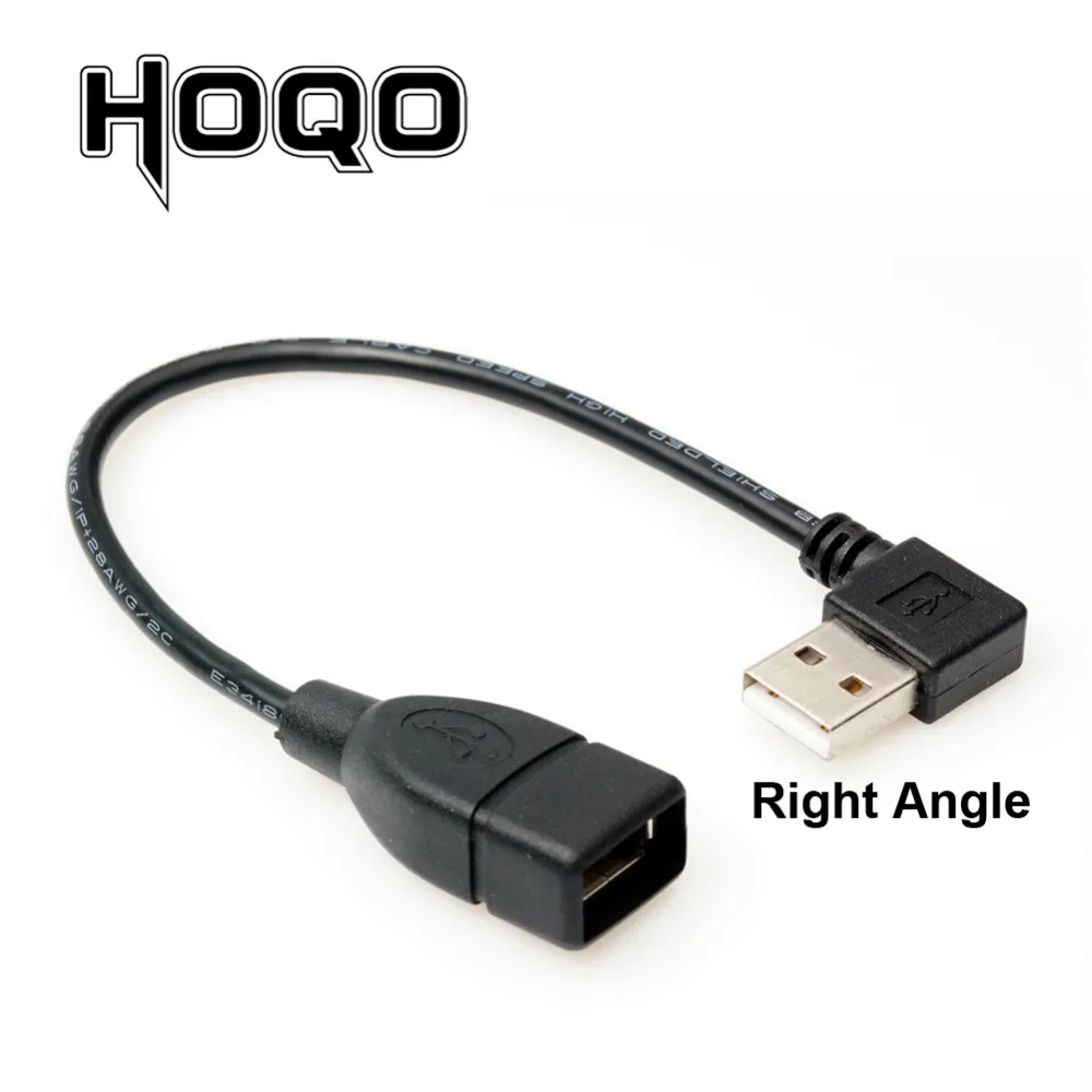10 см 20 90 градусов USB мужчина к женскому удлинитель вверх/вниз/влево/вправо под