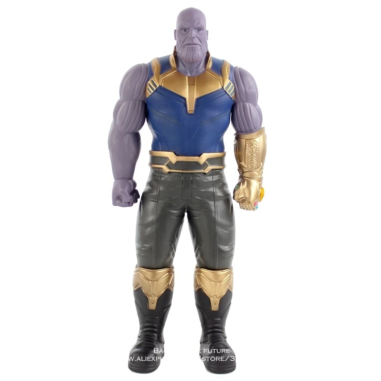 Disney Marvel Мстители 3 танос 33 см фигурка модель осанки коллекция украшений аниме