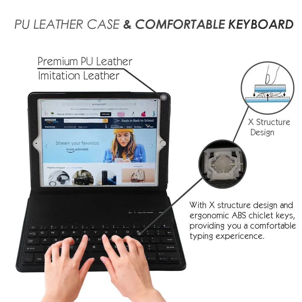 

Bluetooth Keyboard Case For iPad mini 5 7.9 Leather Stand Detachable Magnetic Smart Cover For mini 4/5 7.9 case Keypad klavye