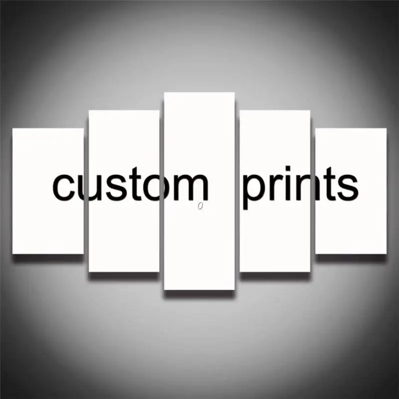 5 панелей выполненных на заказ распечатывает ваше изображение семейное или