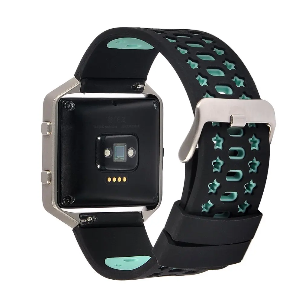 Силиконовый ремешок для Fitbit Blaze Замена часов Фитнес Смарт Браслет Ремни Петли