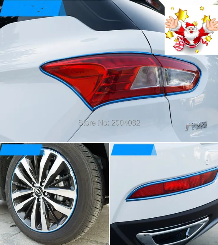 8 м автомобильный Стайлинг наклейки для автомобиля декоративные volvo xc60 bmw x3 range rover