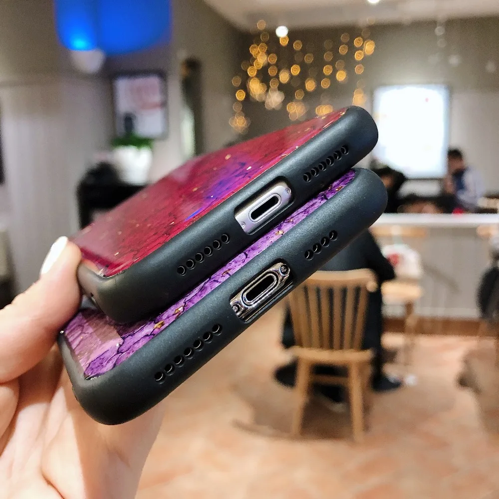 Epoxy crack Soft case For xiaomi mi 8 se ud lite mix 2s 3 Case mi8 mix3 Marble pattern phone cases |