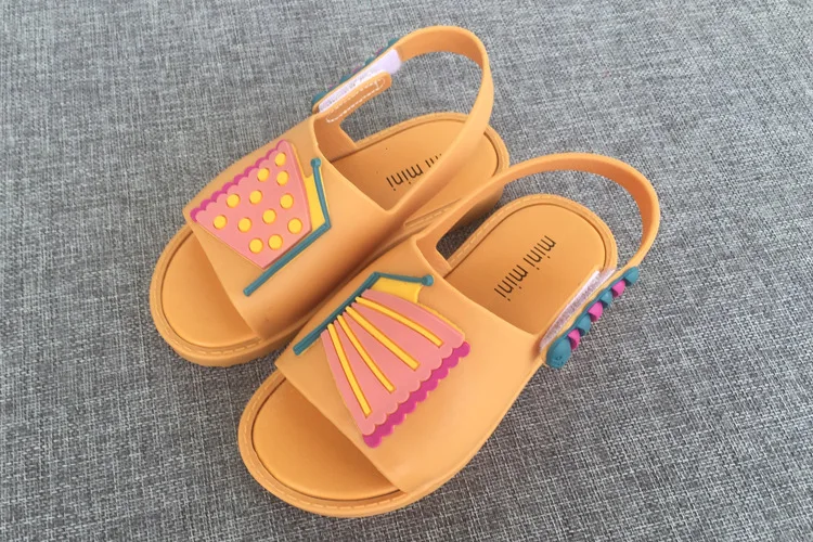 Детская летняя мини прозрачная обувь для маленьких девочек и мальчиков с