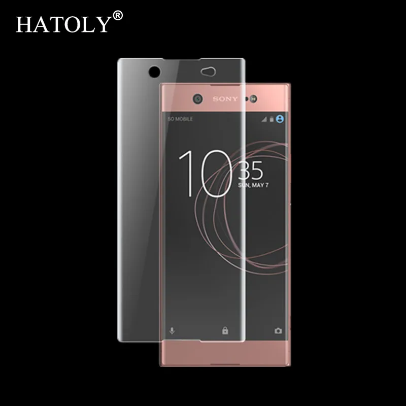 2 шт Полное покрытие экрана протектор для Sony Xperia XA1 ультра пленка полное мягкая TPU