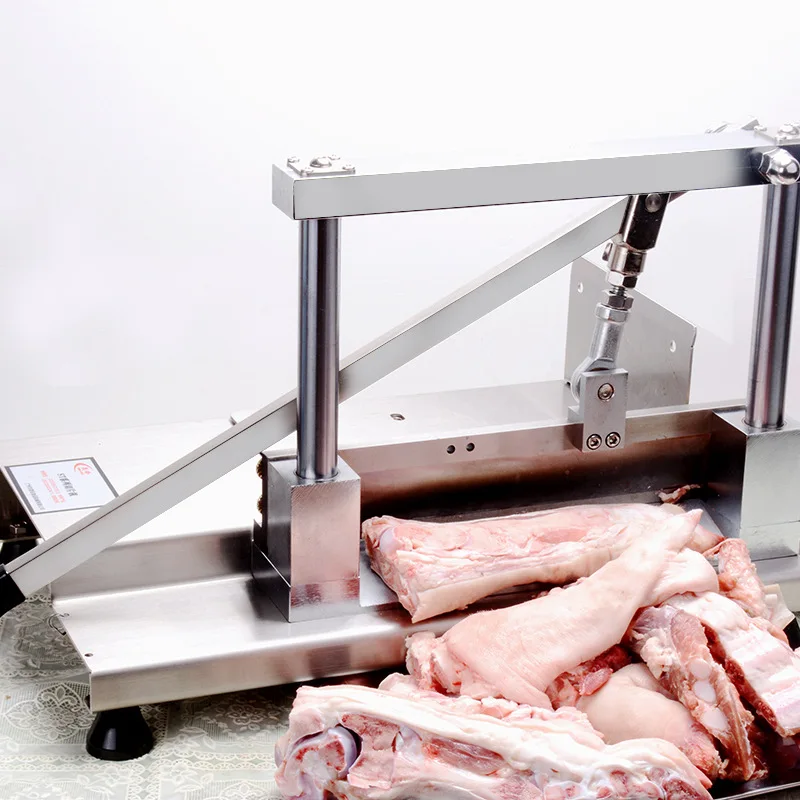 Трудосберегающий Коммерческая Нержавеющая Сталь Ребра гильотина машина