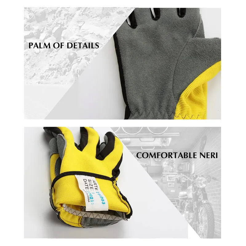 Мотоциклетные Перчатки OZERO с сенсорным экраном кожаные перчатки из натуральной