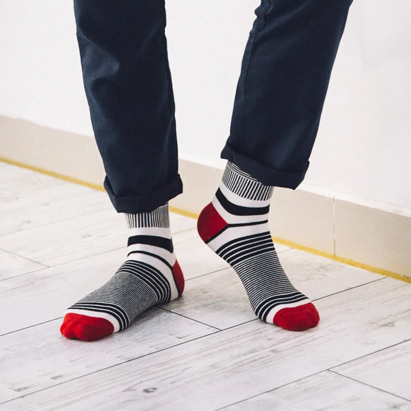 10 Пар/лот Хлопчатобумажные носки хлопчатобумажные тонкие зима warm air осень