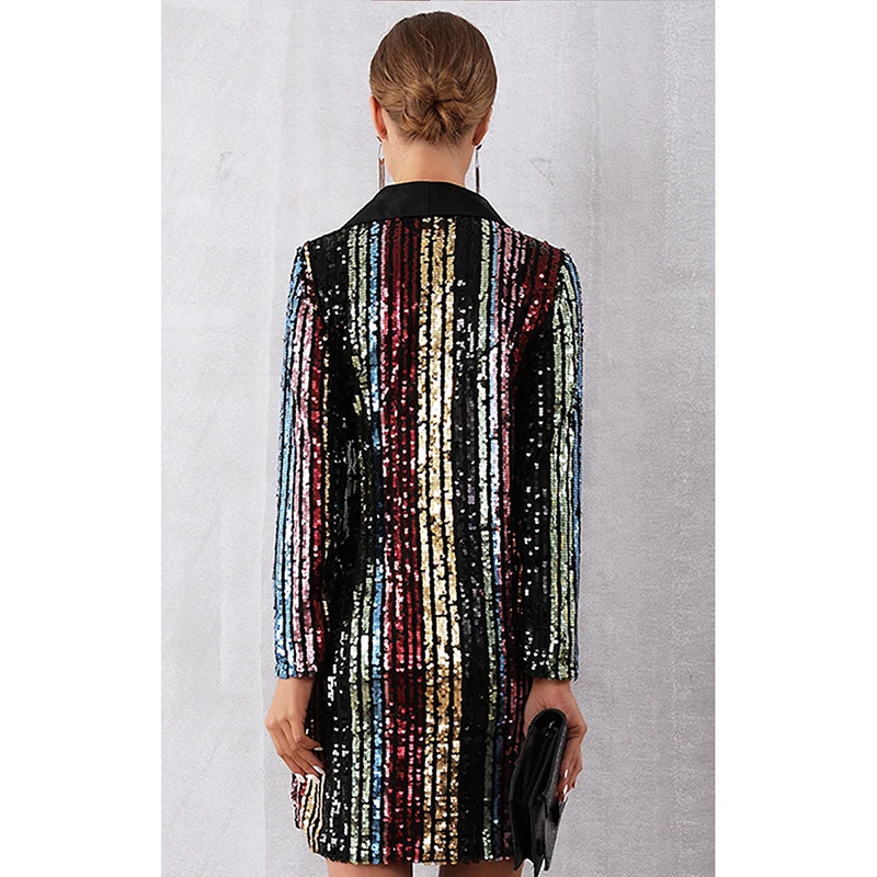 Уличный классический дизайнерский блейзер в стиле барокко женский двубортный с