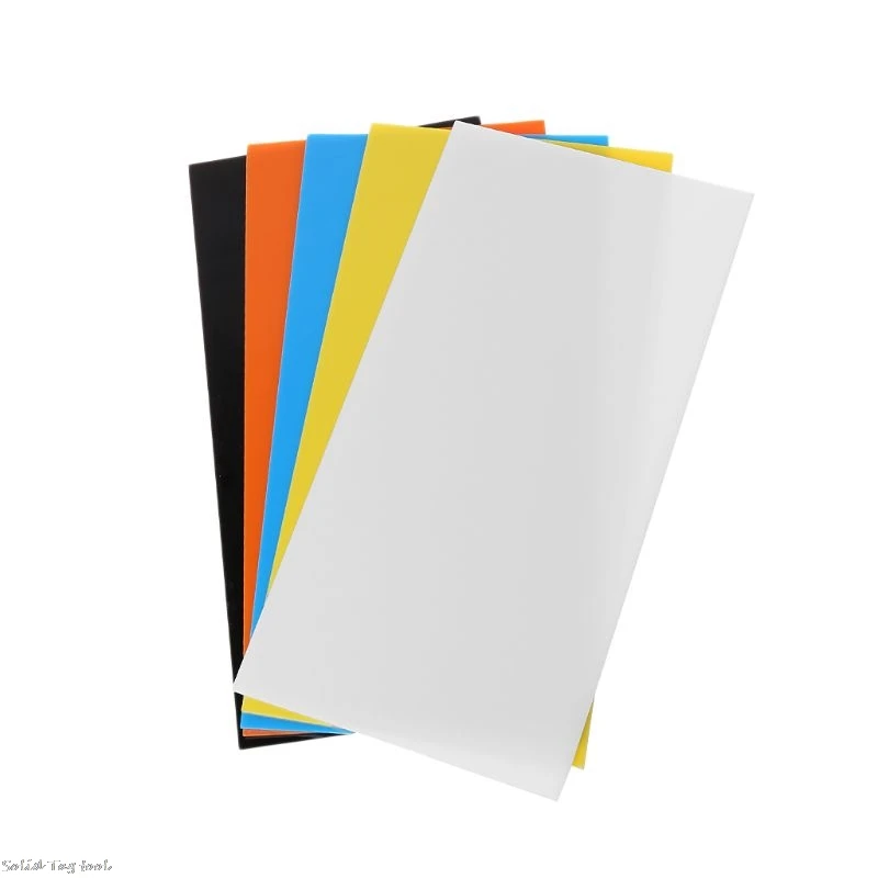 10x20 см доска из оргстекла цветной акриловый лист DIY игрушки Аксессуары Модель dls