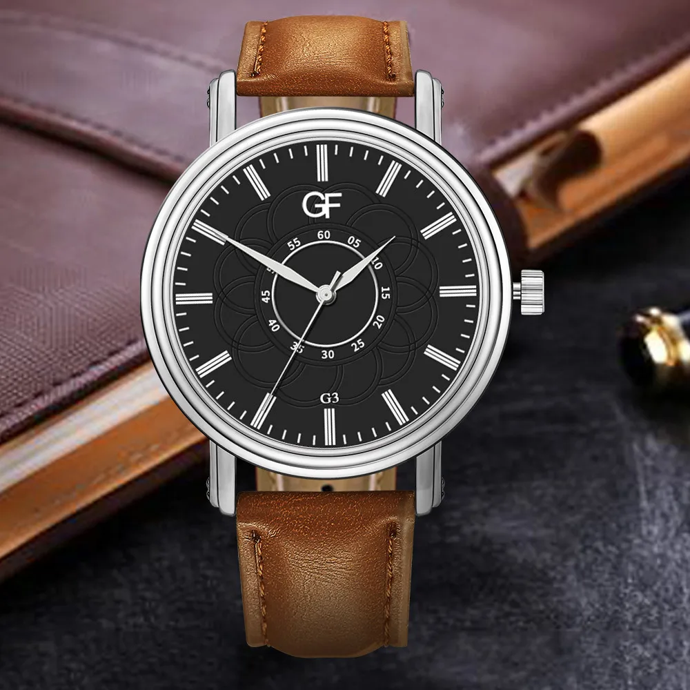 Хит женские кожаные часы с надписью новые светящиеся Relogio Masculino Reloj Hombre Bayan Kol