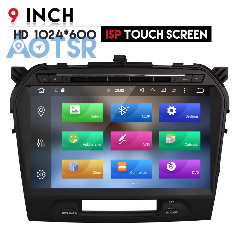 Autostereo Восьмиядерный Android радио автомобильный DVD плеер GPS навигация для Suzuki Grand Vitara