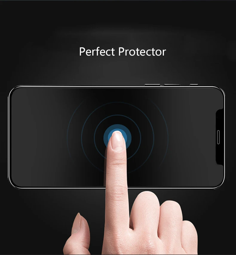 VIAERSON 7D Защитное стекло для iPhone X iphone 6 6s 7 8 Plus полное покрытие пленки ультра тонкая