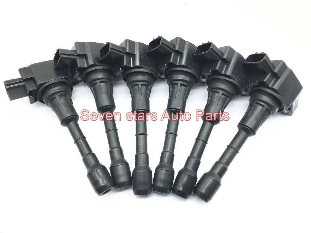 6 pcs Ignition Coil 22448-JA10C 22448JA10C 22448-JA10A 22448JA10A for Nissan | Автомобили и мотоциклы