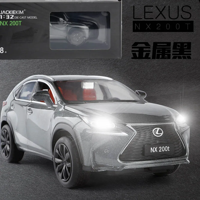 Высокая симуляция 1:32 LEXUS NX200T SUV литая задняя модель автомобиля литая под давлением Изысканная металлическая коллекция автомобилей V069 - Цвет: 823507B no box