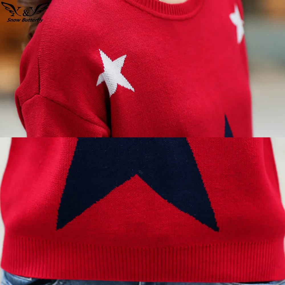 2019 высококачественный зимний женский свитер пуловер вязаный Топ для женщин