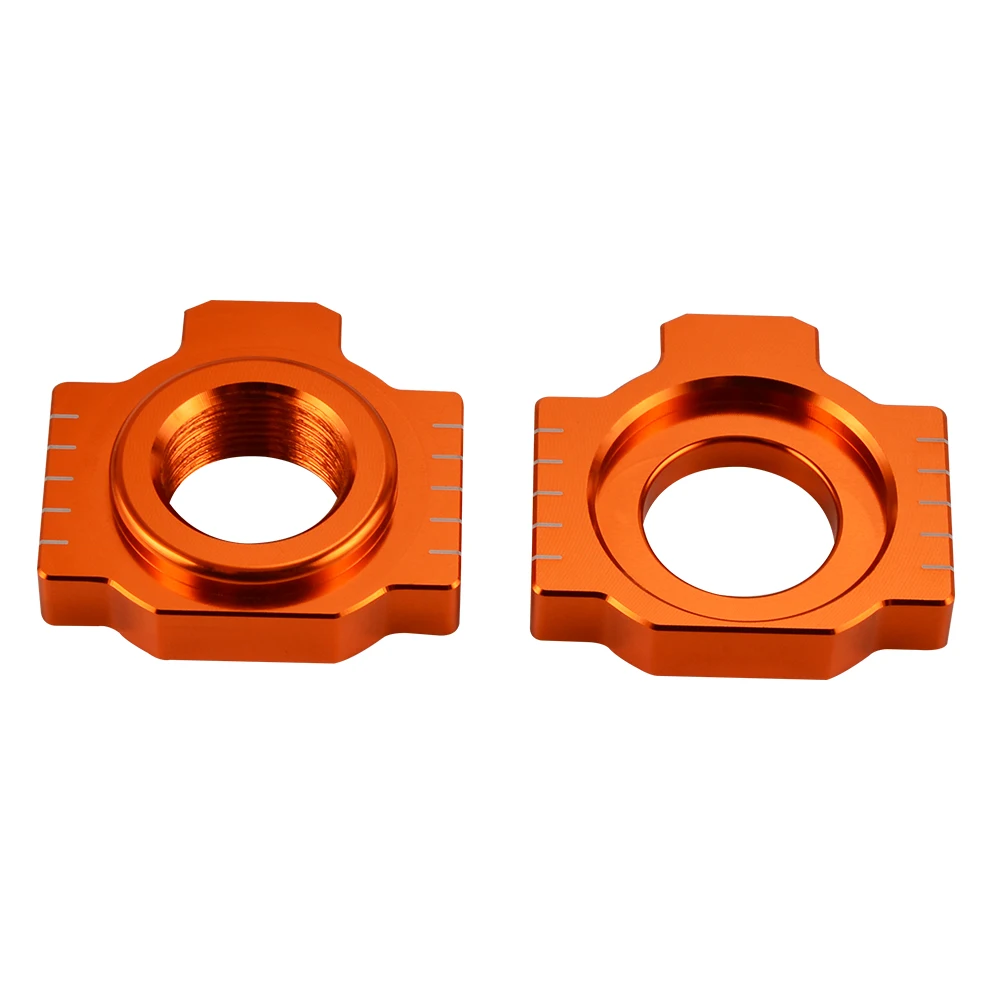 Axle Blocks Chain Adjuster for KTM 1290 Super Adventure R S T 1050 1090 1190 950 990 RC8 RC8R SMR SMT Supermoto | Автомобили и