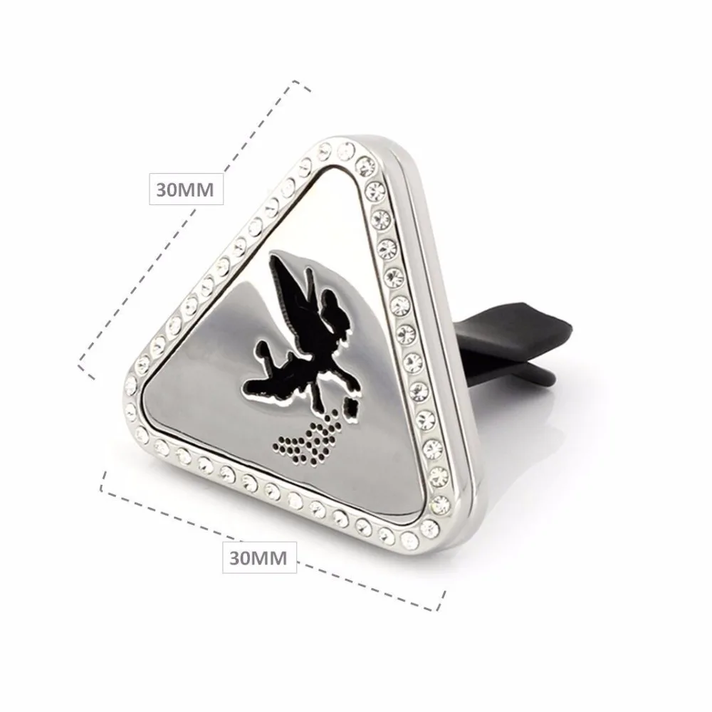 Angel Triangle освежитель воздуха Магнитный диффузор вентиляционный зажим 316L из