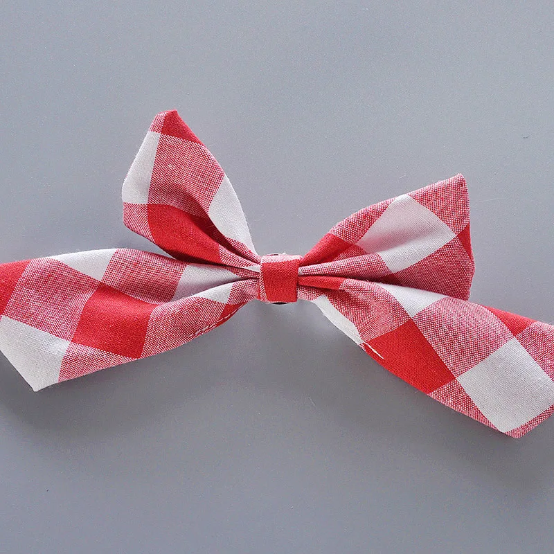 LILIGIRL Newborn Backless Jumpsuit Infant Clothes Baby Girl Romper Cotton Red Plaid Triangle Headband 2pcs Set | Мать и ребенок