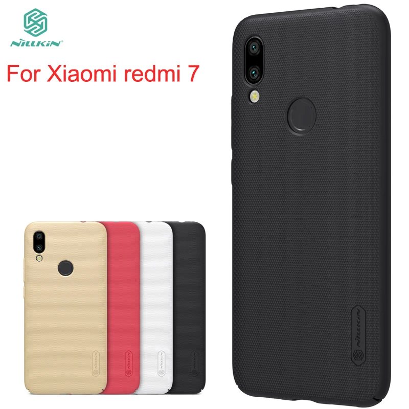 

For Xiaomi redmi 7 Case Cover NILLKIN Fitted Cases For Xiaomi redmi 7 redmi y3 High Quality Super Frosted Shield