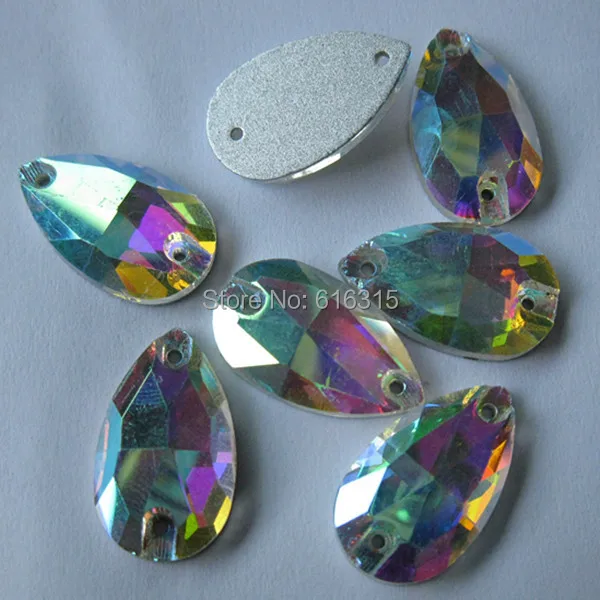 10 5*18 мм 100 шт. в упаковке форме капли|crystal flat|ab crystalflat back crystals |