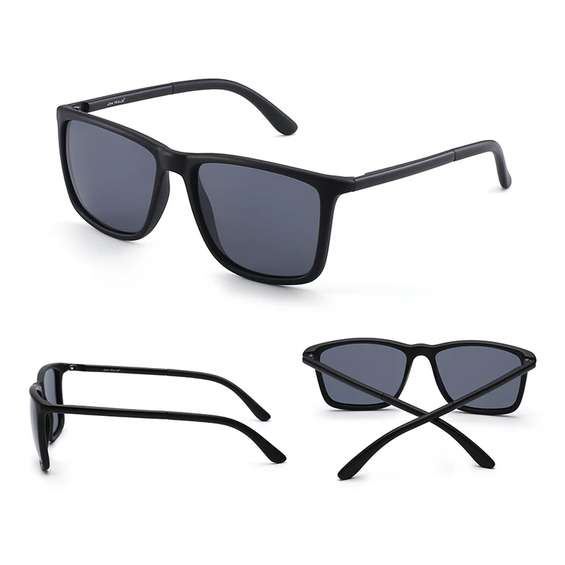 JM поляризованные солнцезащитные очки для вождения Ретро винтажная квадратная