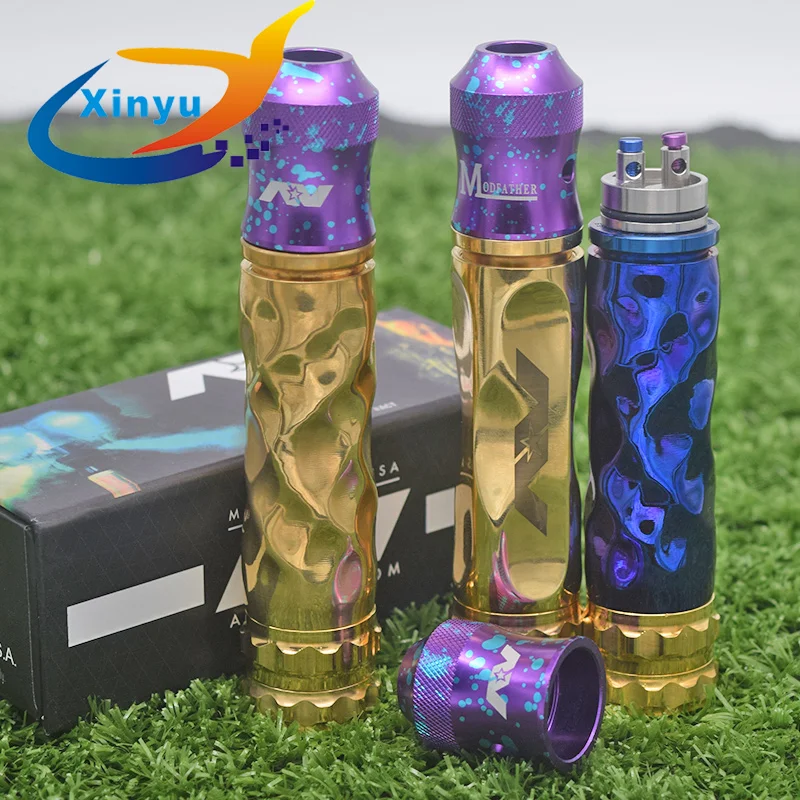 Avid Lyfe rda 24 мм бак атомайзер Comp 2 пост битва колода и ModFather крышка больше облако Vape