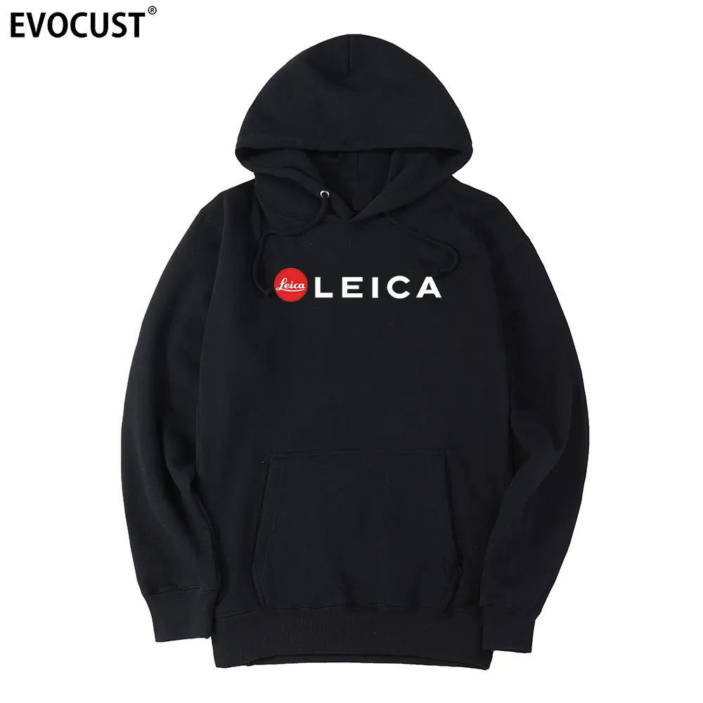 Свитшот LEICA мужской/женский чесаный хлопок худи в стиле ретро фотографа