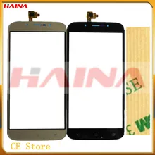 Black Gold For UMI ROME ROME X Touch Screen Perfect Repair Parts Touchscreen Sensor Feeling Mobile Phone Touch Panel 10pcs/lot