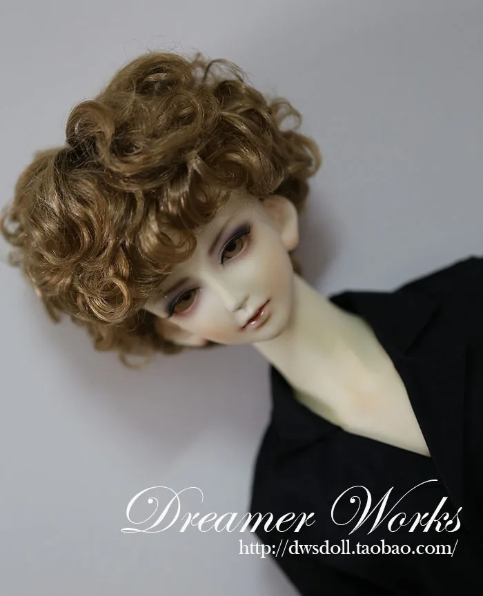 1/6 1/4 1/3 весы BJD парик короткие вьющиеся волосы для BJD/Аксессуары кукол SD не