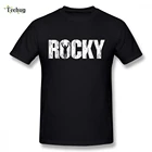 Новинка, футболка Рокки Бальбоа по индивидуальному заказу, популярная летняя футболка унисекс для мужчин, одежда из 100% хлопка