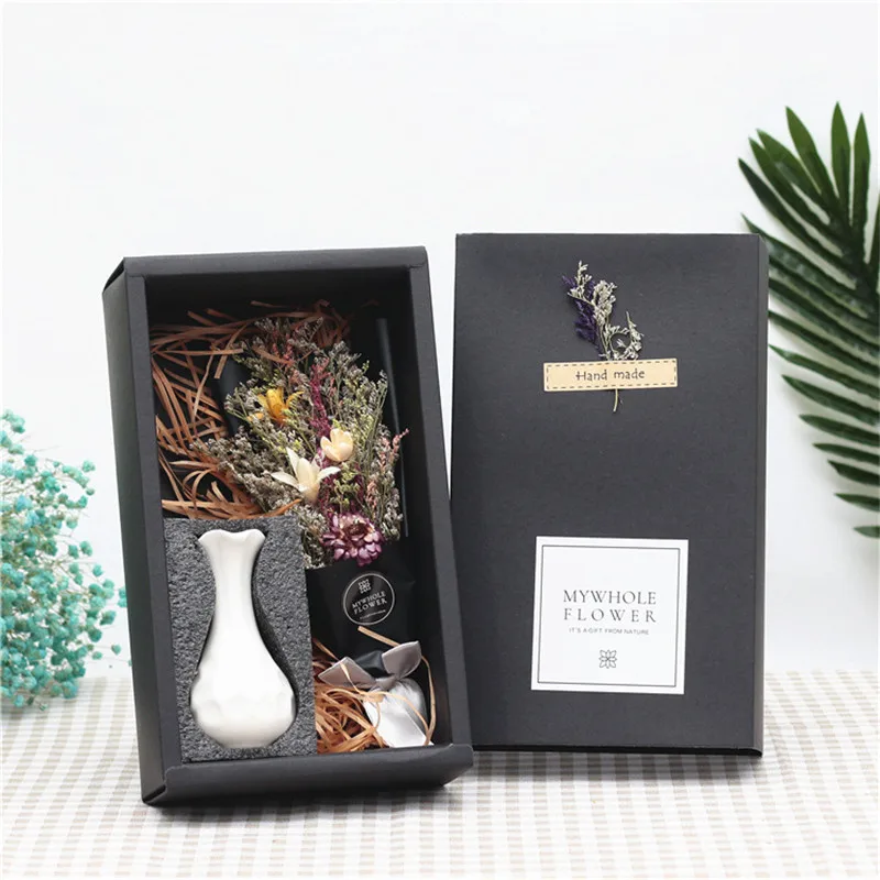 Ручной работы искусственный букет цветов сохраненный свежий цветок гибрид