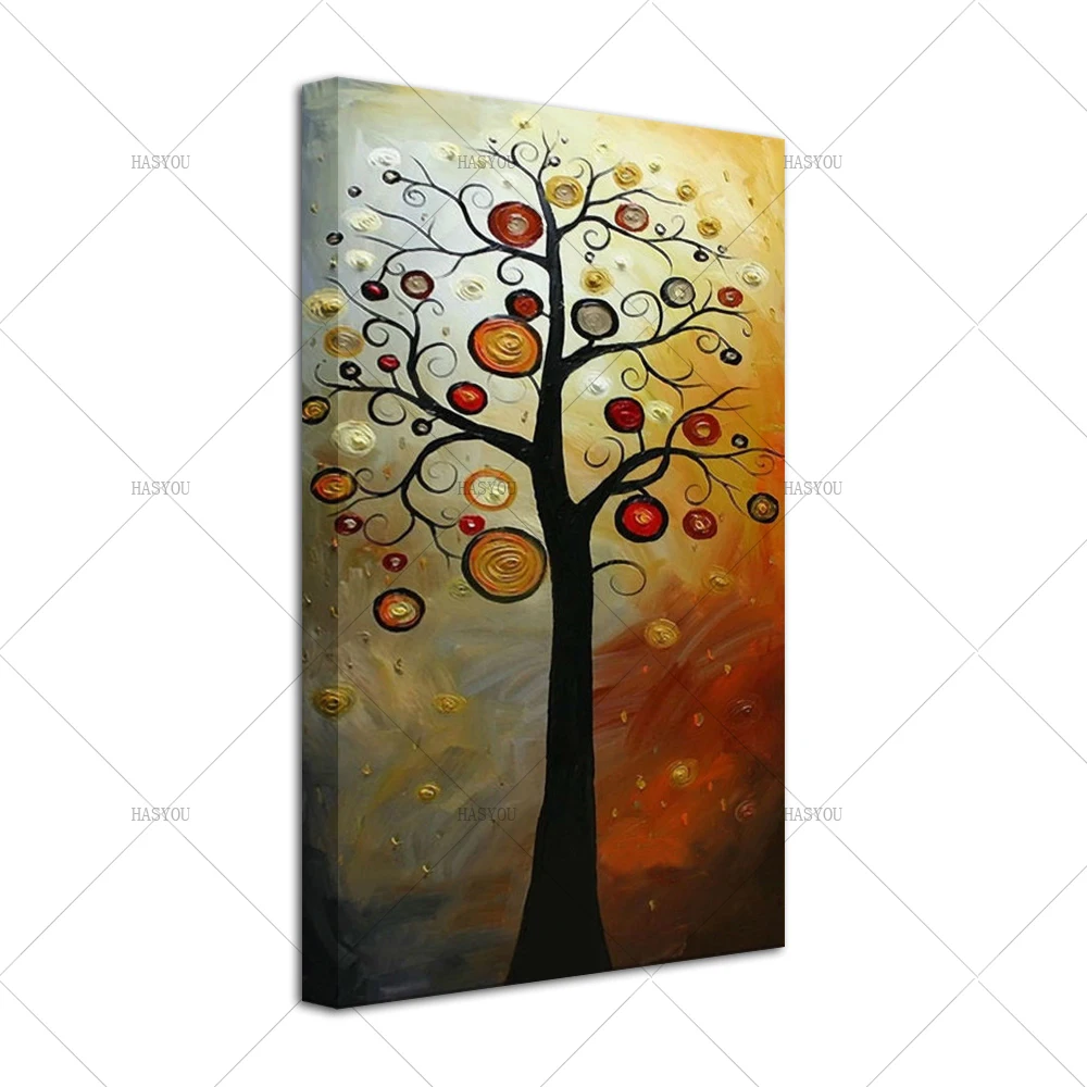 Лучшие продажи абстрактные картины маслом Современные пейзажи цветок картина на