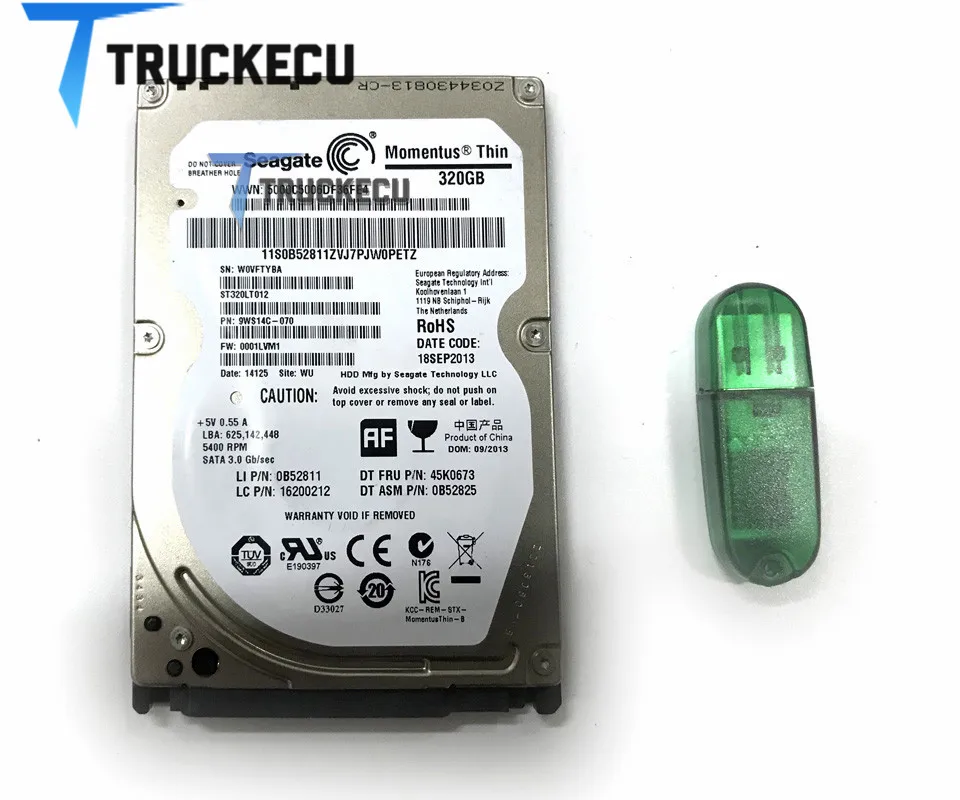 CF/AG/CCE диагностическое программное обеспечение в HDD для JD сельского хозяйства