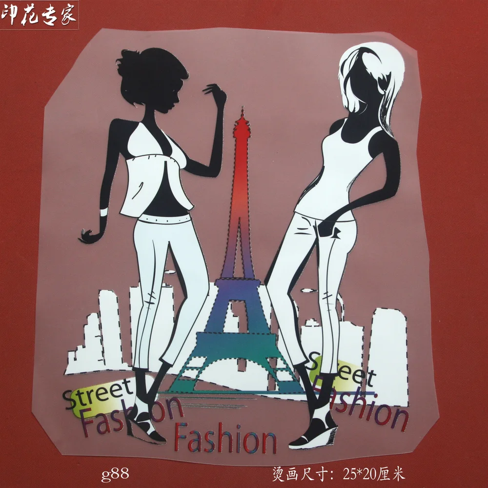 Горячая продажа пирограф шаблон одежда тепловой передачи горячий Буйтер ПЭТ