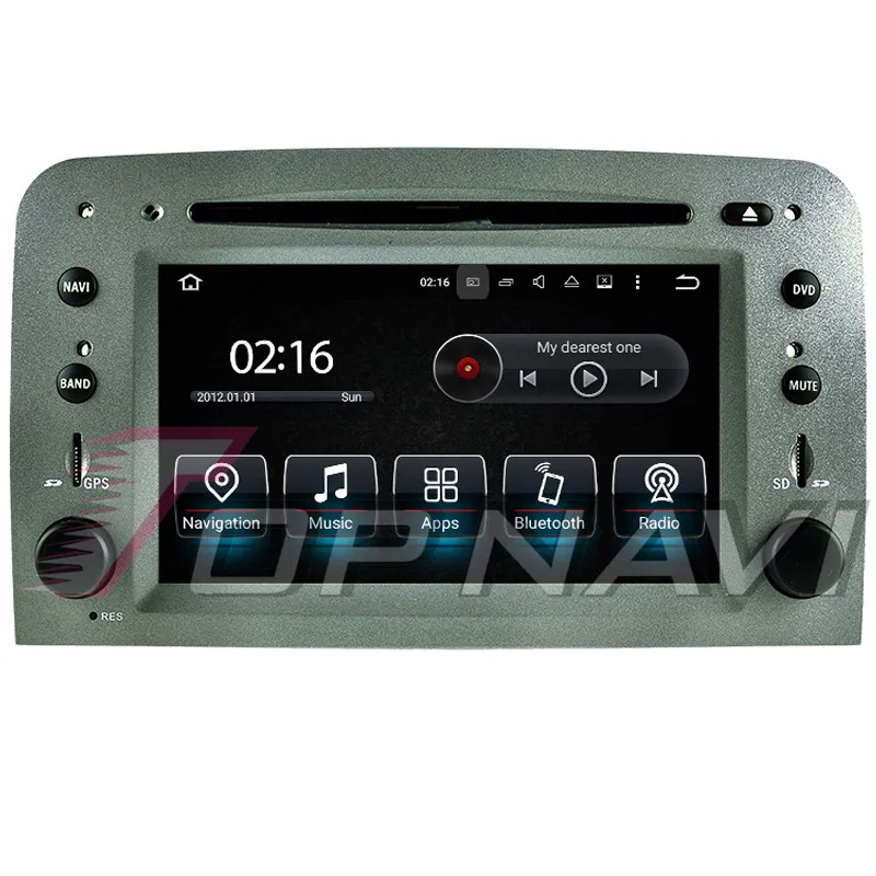 Topnavi Android 10 0 Восьмиядерный автомобильный DVD плеер для Alfa Romeo147:2005 Romeo GT:2007 Стерео GPS