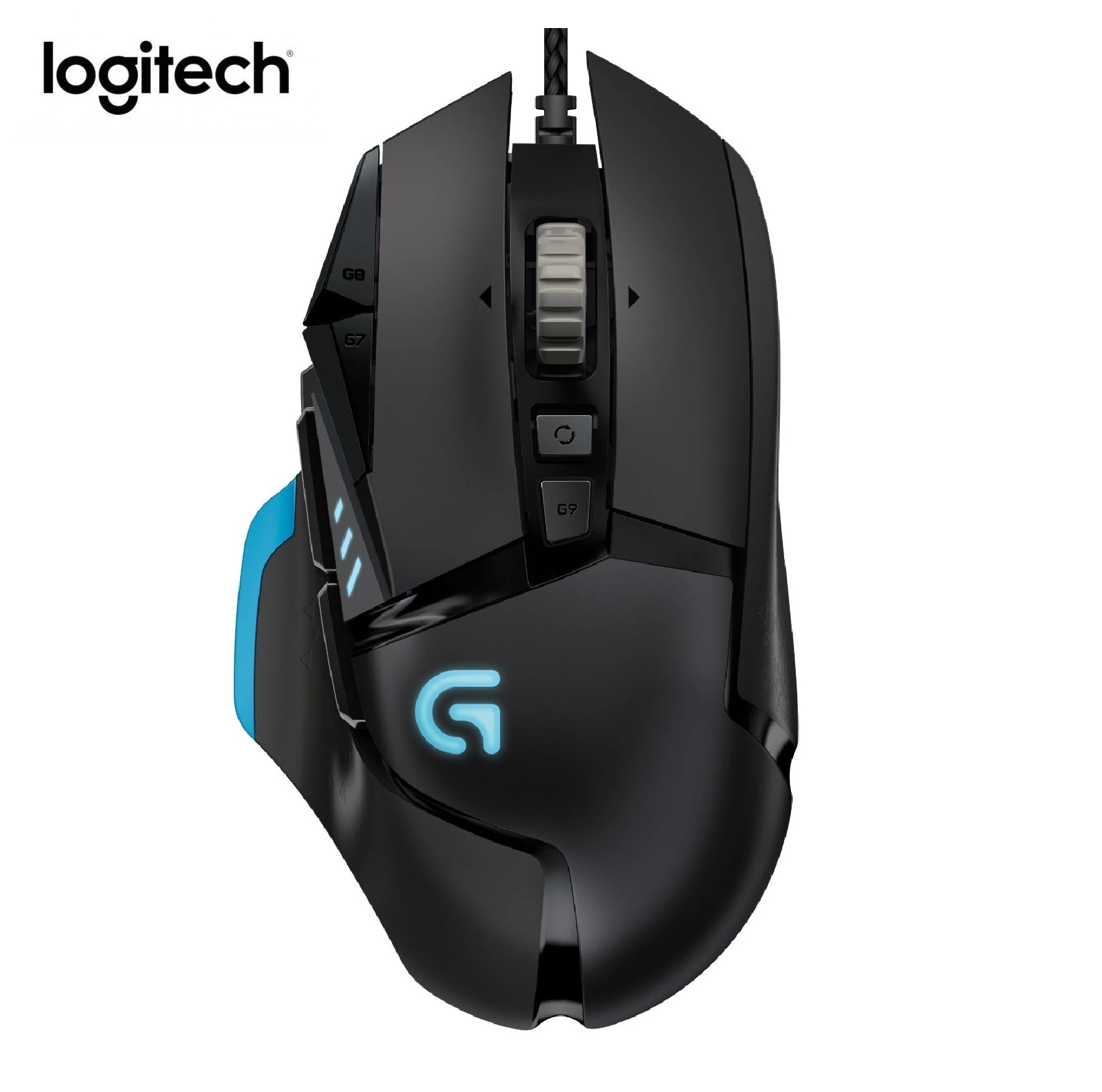 Logitech G502 RGB игровой Мышь PC Gamer 12000 Точек на дюйм персонализированные Вес 11