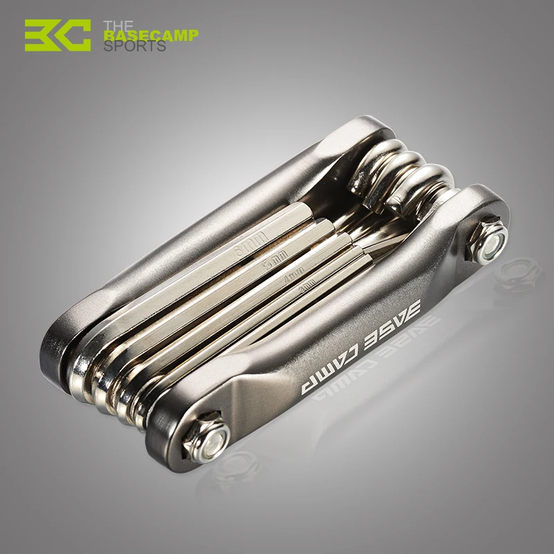 BASECAMP Инструменты для ремонта велосипеда 10 в 1 Набор инструментов горного и