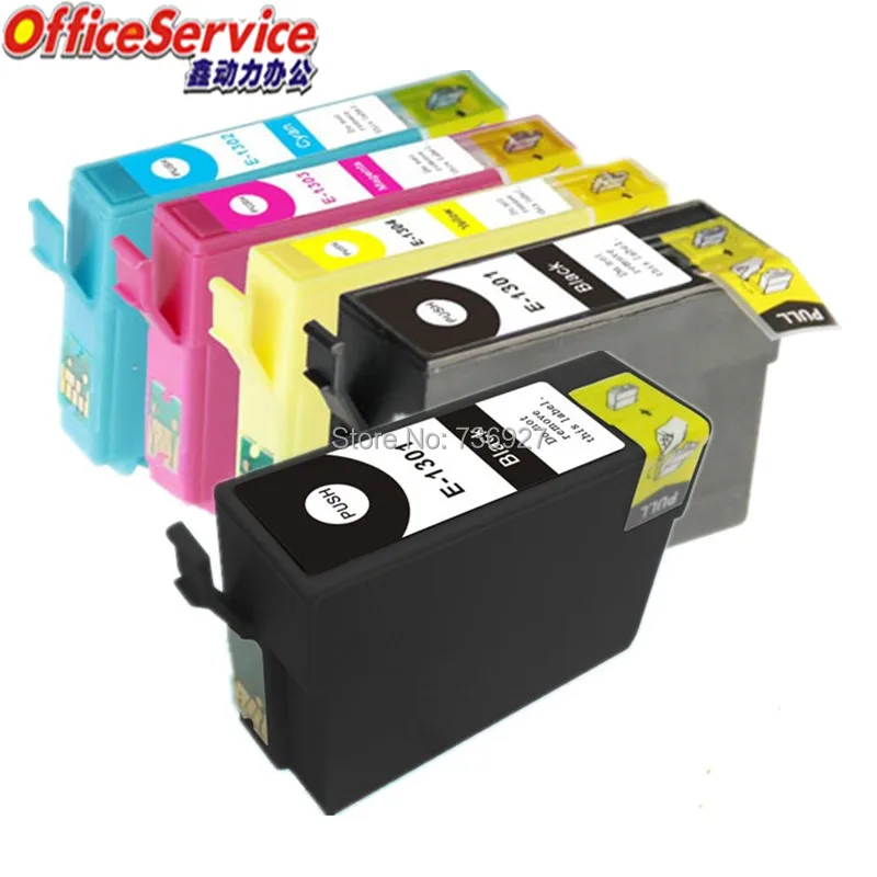 5X T1301 T1302 T1303 T1304 совместимый чернильный картридж для Epson Office B42WD BX525WD BX535WD BX625FWD BX630FW