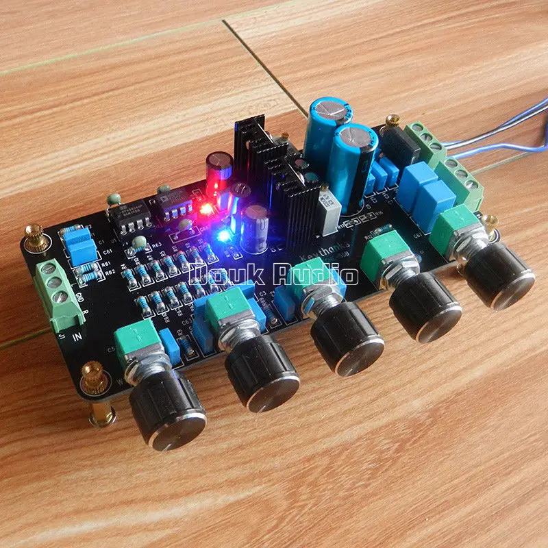 Предусилитель Douk Audio OPA2604 AD827 OP amp предусилитель плата управления громкостью и