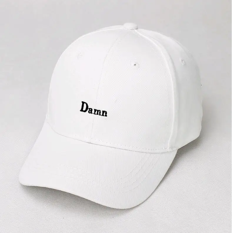 Новая Корейская бейсбольная кепка с вышитыми буквами женская и мужская летняя