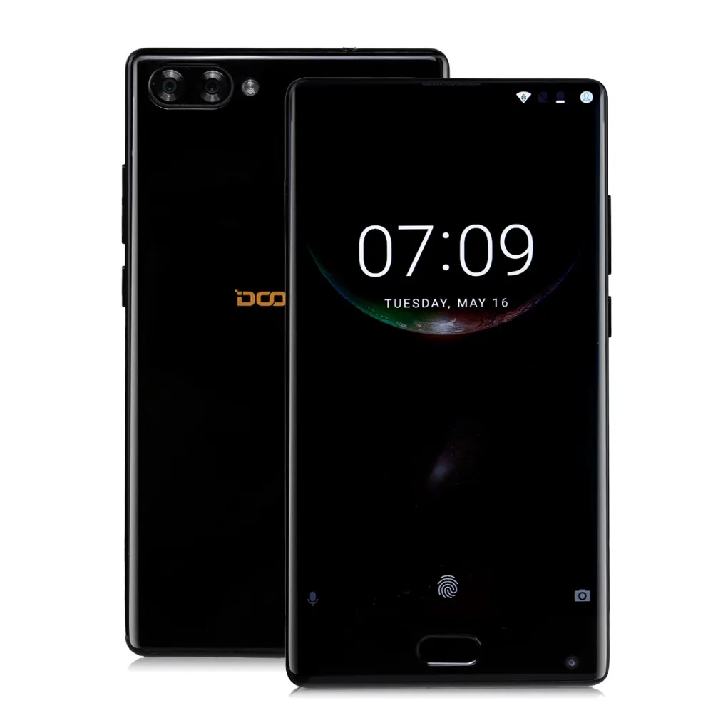 DOOGEE MIX смартфон с 5 дюймовым дисплеем восьмиядерным процессором MTK Helio P25 ОЗУ 4 Гб