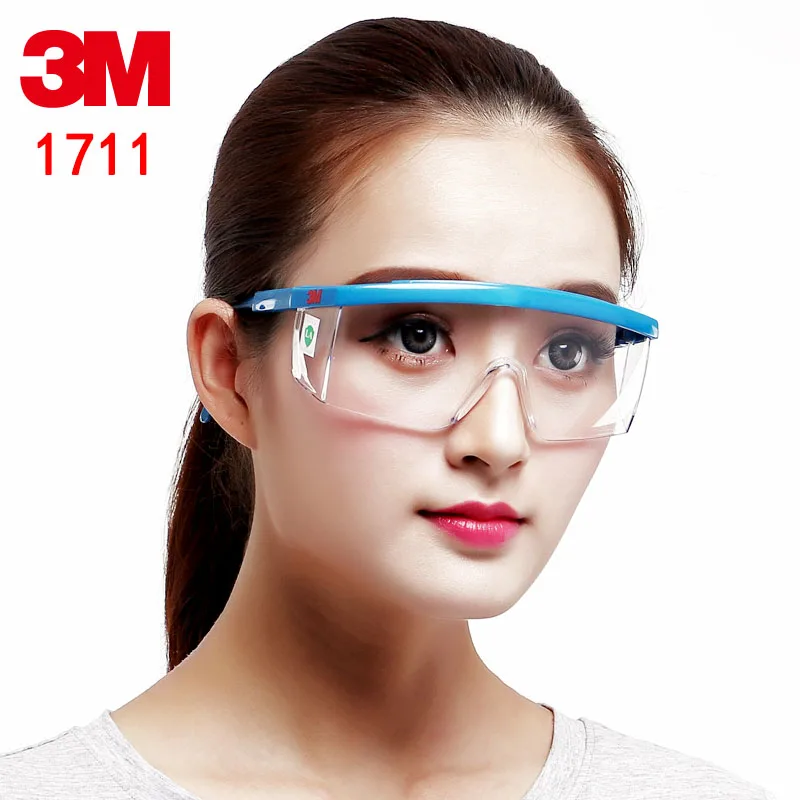 2 шт. 3M1711 защитные очки противотуманные с регулируемой длиной|glasses safety|gafas seguridad