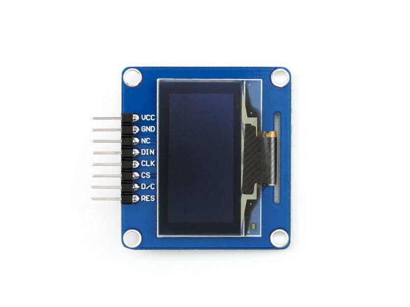 Бесплатная доставка 1 8 дюймовый OLED интерфейсы SPI/I2C изогнутый/горизонтальный